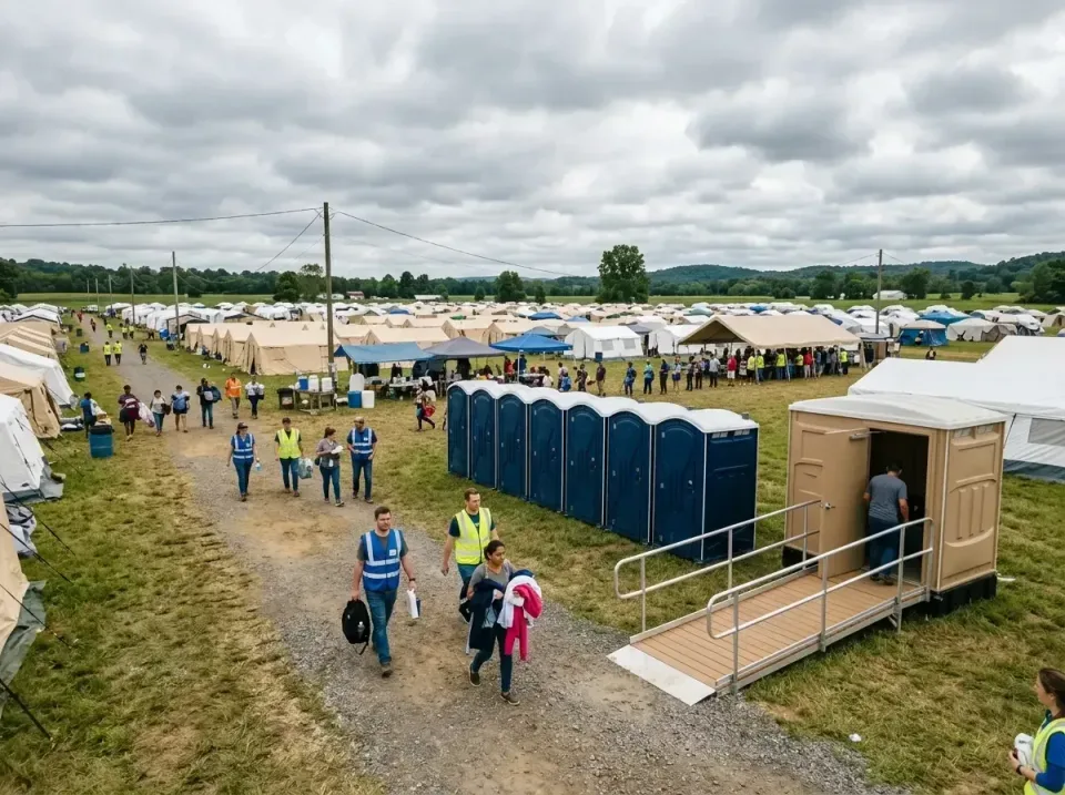 disaster-relief-camp-restrooms-010 — frequently asked questions, Dumpster & Portable Bathrooms Rental in Elkridge, MD